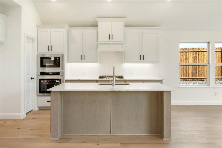 Furnished interior view inside a new home in Willow Wood Classic 50, McKinney (Image 16).