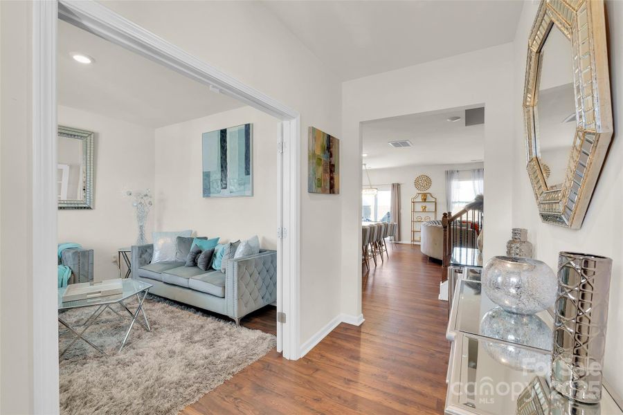 Furnished interior view inside a new home in , Simpsonville (Image 11).