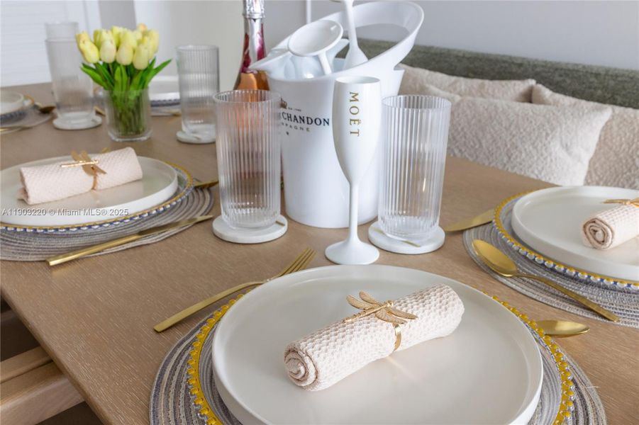 Close-up of interior finishes inside a home in , Miami (Image 63).