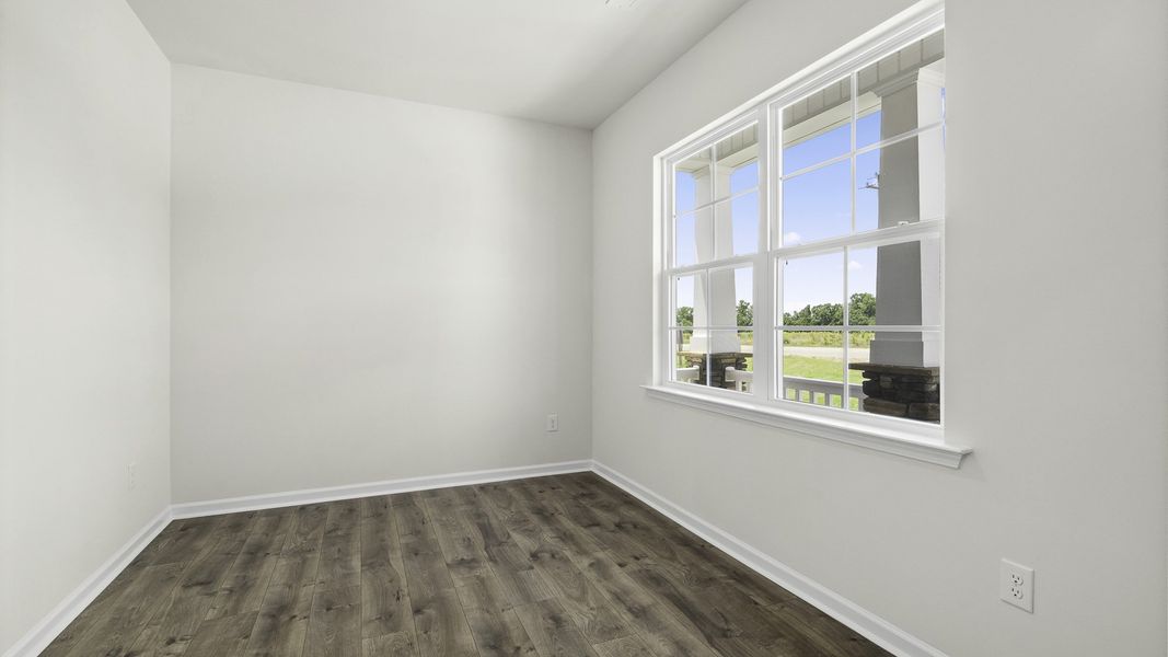 Spacious, unfurnished interior of a new home in The Landing at Summerhaven, Mebane (Image 7).