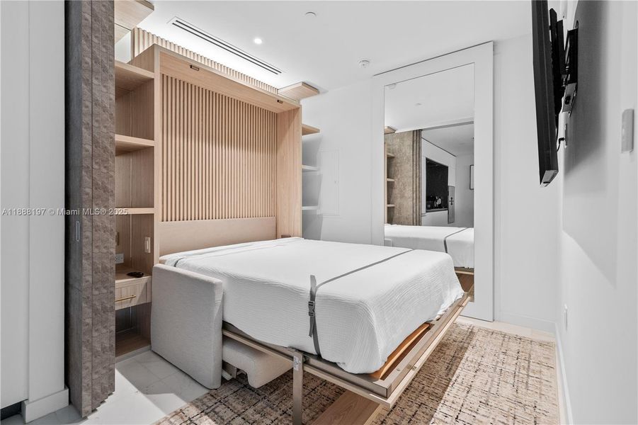 Furnished interior view inside a new home in , Miami (Image 12).