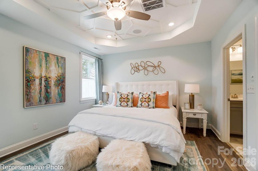Furnished interior view inside a new home in Harrisburg Village, Harrisburg (Image 11).