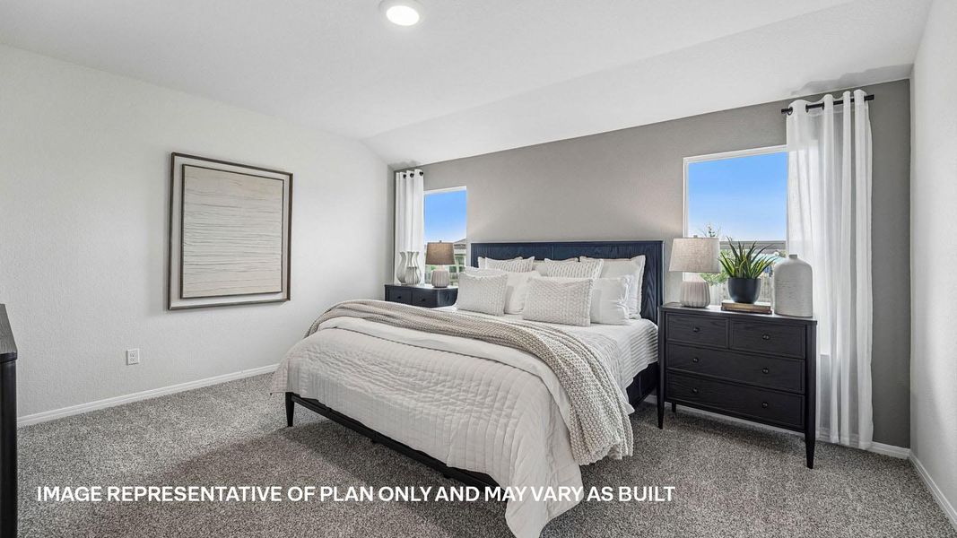 Furnished interior view inside a new home in Carillon, Manor (Image 22).