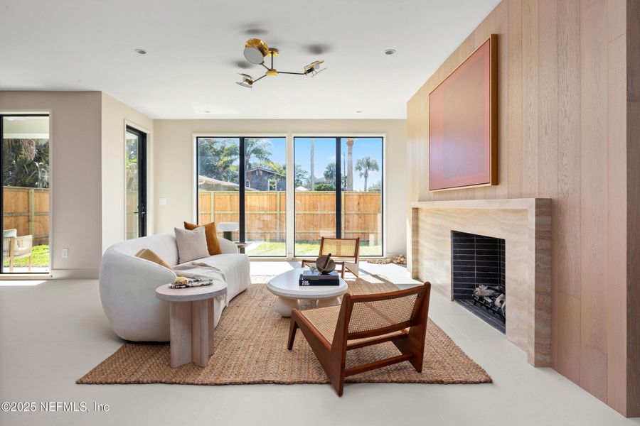 Furnished interior view inside a new home in , Atlantic Beach (Image 13).