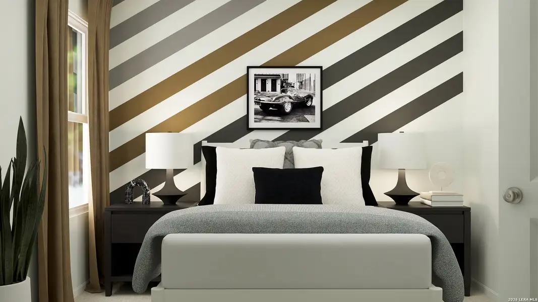 Furnished interior view inside a new home in Stone Garden, Elmendorf (Image 8).