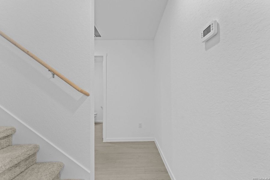 Spacious, unfurnished interior of a new home in Higdon Crossing, San Antonio (Image 13). Spacious, unfurnished interior of a new home in Higdon Crossing, San Antonio (Image 13).