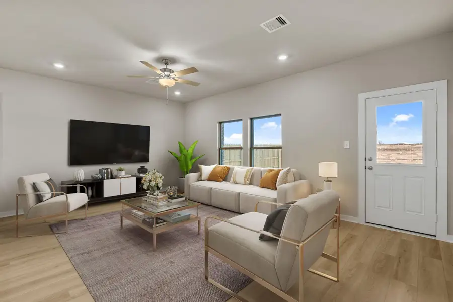 Furnished interior view inside a new home in Cypress Green, Hockley (Image 9).