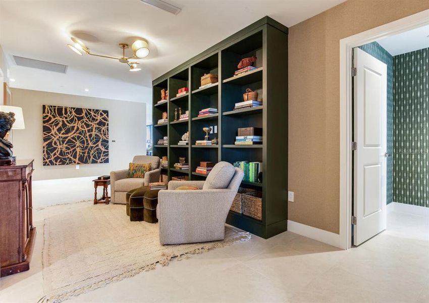 Furnished interior view inside a new home in The Ritz-Carlton Residences, Tampa (Image 49).