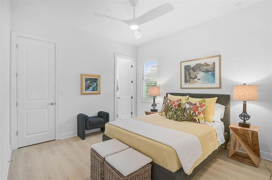 Furnished interior view inside a new home in , Bradenton (Image 12).