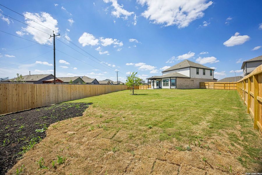 Exterior details and patio area of a home in Kallison Ranch, San Antonio (Image 3).