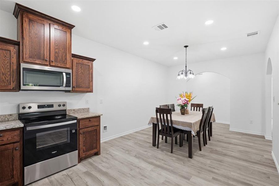 Furnished interior view inside a new home in , Mount Pleasant (Image 9).