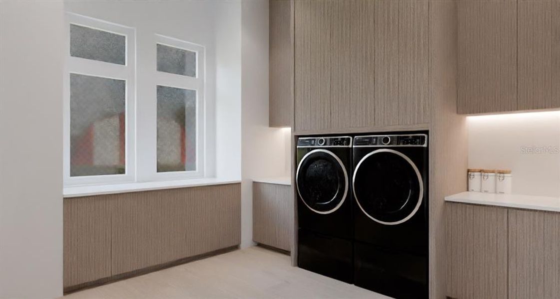 Furnished interior view inside a new home in , Dunedin (Image 11).
