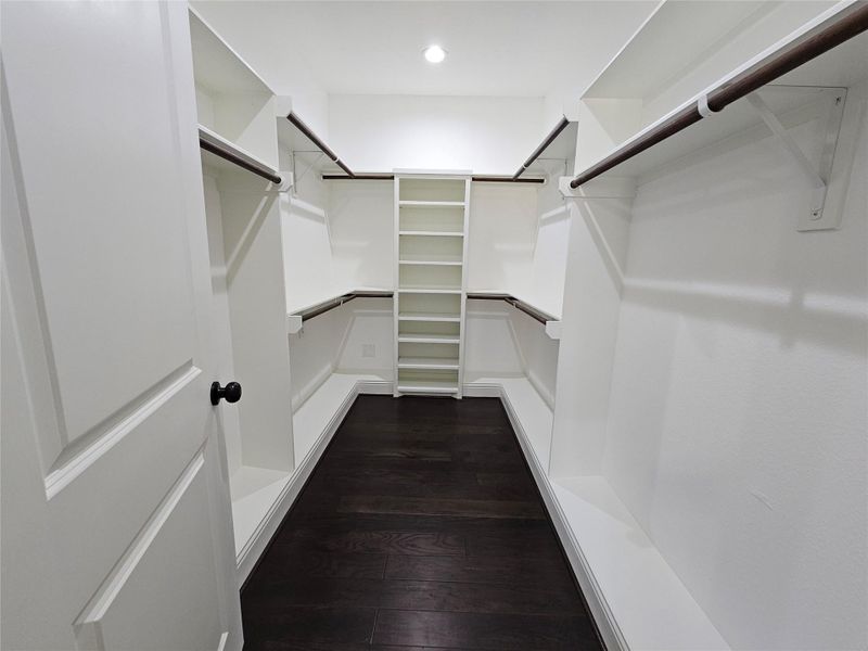 walk in master closet!
