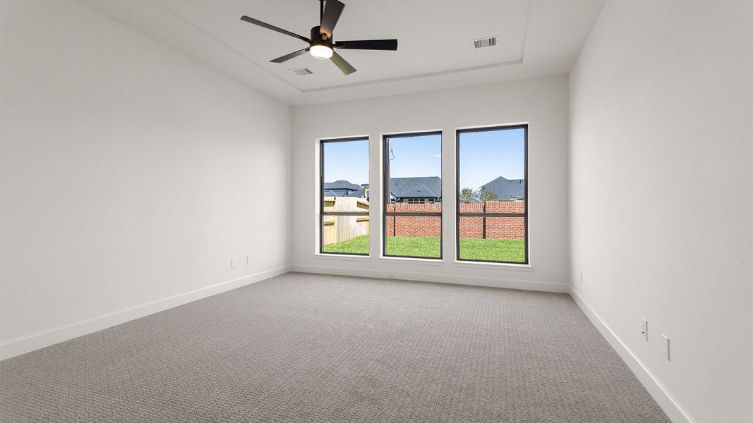 Spacious, unfurnished interior of a new home in Sienna, Missouri City (Image 9). Spacious, unfurnished interior of a new home in Sienna, Missouri City (Image 9).