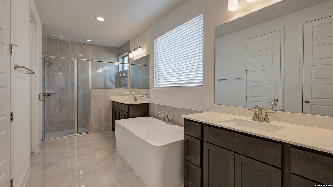 Furnished interior view inside a new home in Alsatian Oaks, Castroville (Image 13).