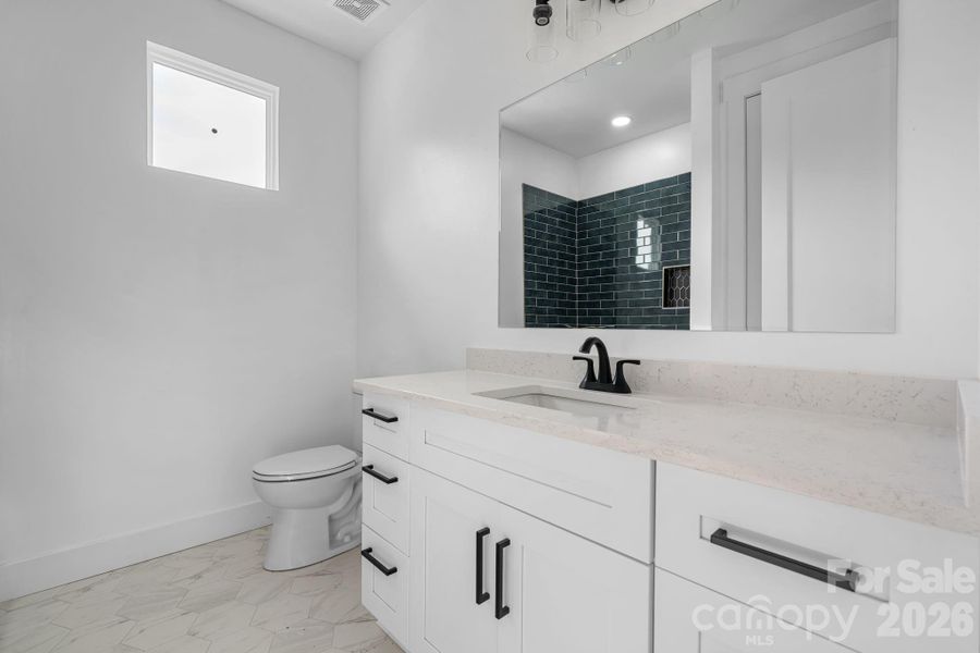 Furnished interior view inside a new home in , Hickory (Image 33).