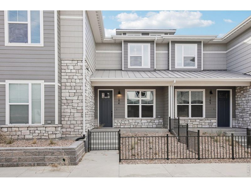 Exterior details and patio area of a home in , Longmont (Image 4).