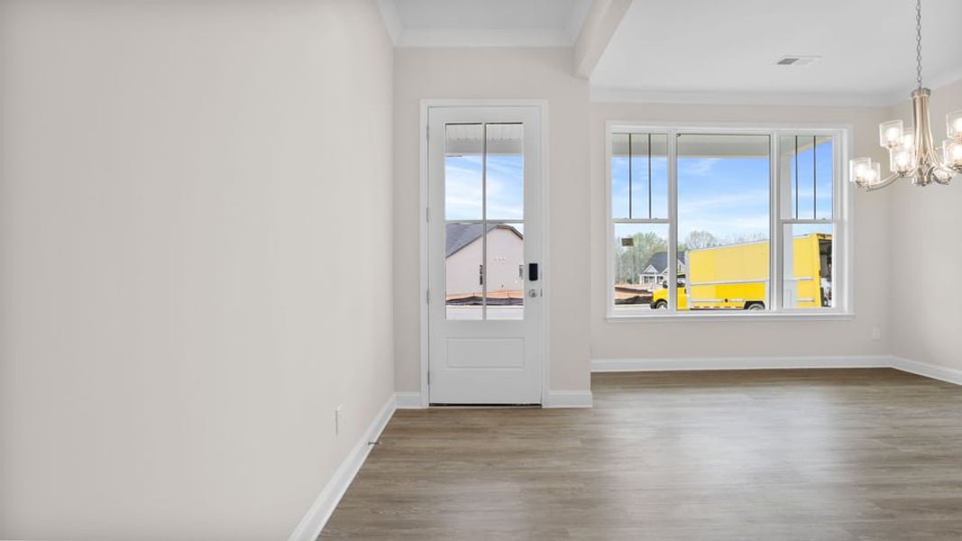 Spacious, unfurnished interior of a new home in Briargate, Fountain Inn (Image 16).