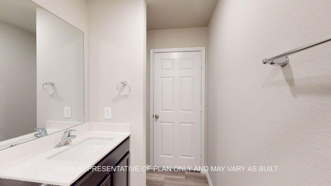 Furnished interior view inside a new home in Reserve at Mallard Lakes, Orange (Image 5).
