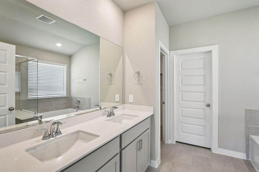 Photo is not of the actual home, but is an inspirational photo of builder’s model home and may depict options, furnishings, and/or decorator features that are not included