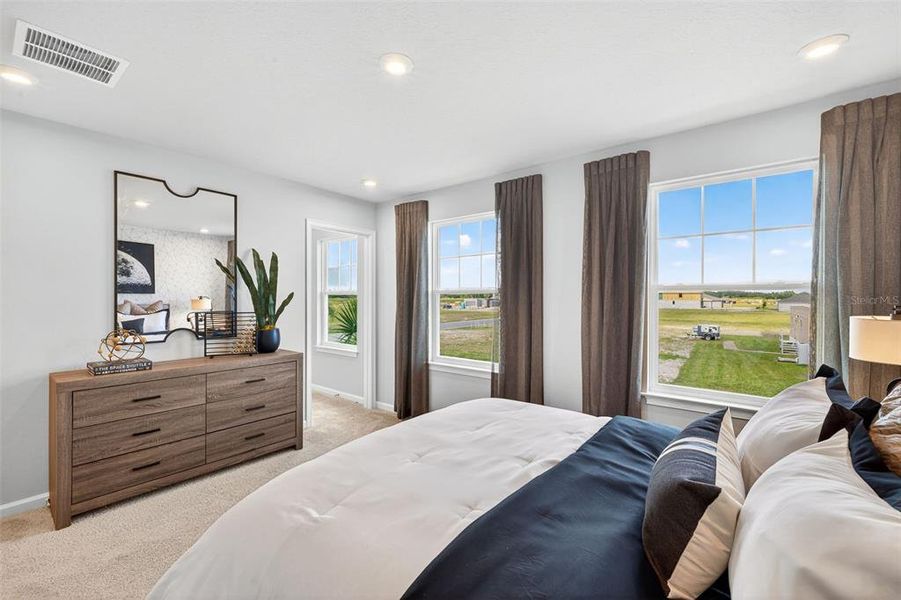 Furnished interior view inside a new home in Crosswind Ranch, Parrish (Image 24).