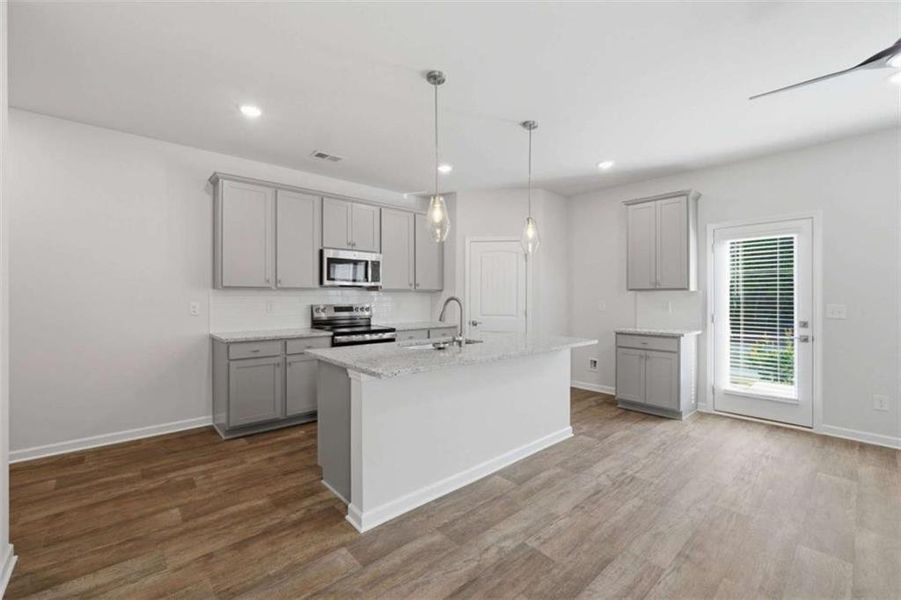 Furnished interior view inside a new home in Parkway James, Snellville (Image 5).