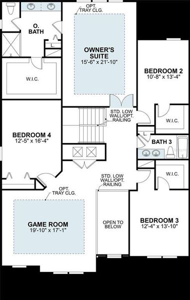 2D floor plan layout of this home in Hawthorne Ranch, Lakeland, FL (Image 3). 2D floor plan layout of this home in Hawthorne Ranch, Lakeland, FL (Image 3).