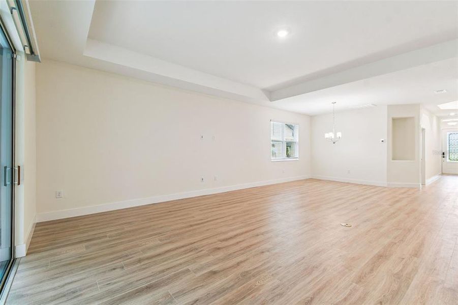 Spacious, unfurnished interior of a new home in Hidden Ridge, New Port Richey (Image 59).