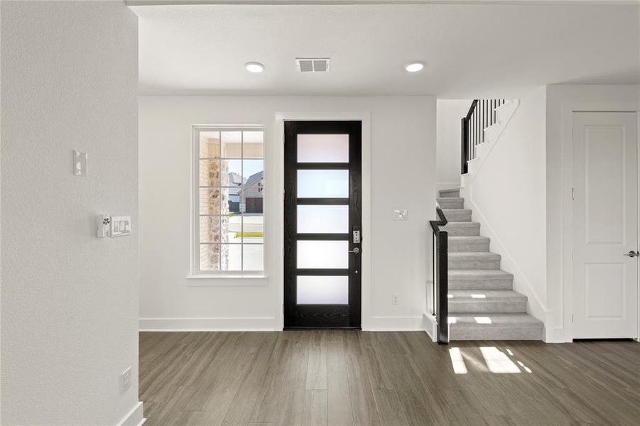 Spacious, unfurnished interior of a new home in Inspiration Collection at Union Park, Little Elm (Image 18).