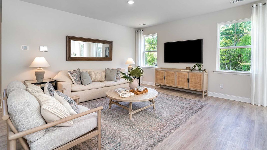 Furnished interior view inside a new home in Waterbridge, Myrtle Beach (Image 11).