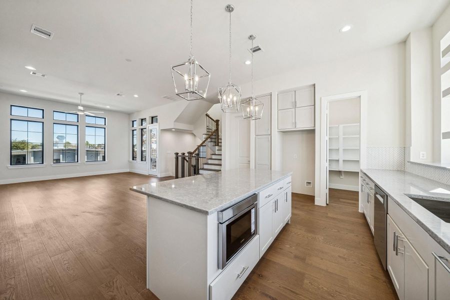 Furnished interior view inside a new home in Spring Valley Creek, Houston (Image 5).