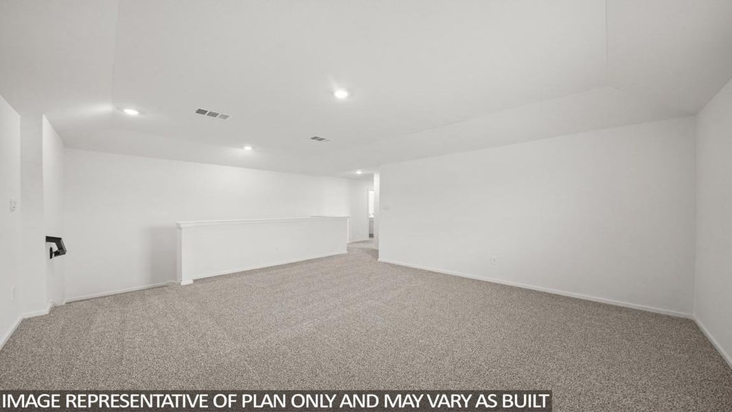 Spacious, unfurnished interior of a new home in New Waverly Station, New Waverly (Image 18).