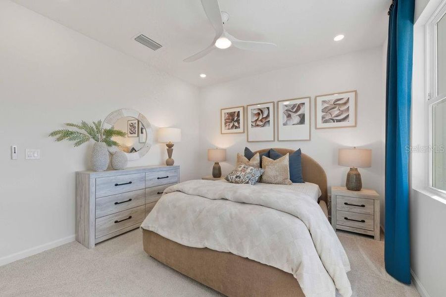 Furnished interior view inside a new home in Brystol North at Wylder, Port St. Lucie (Image 7).