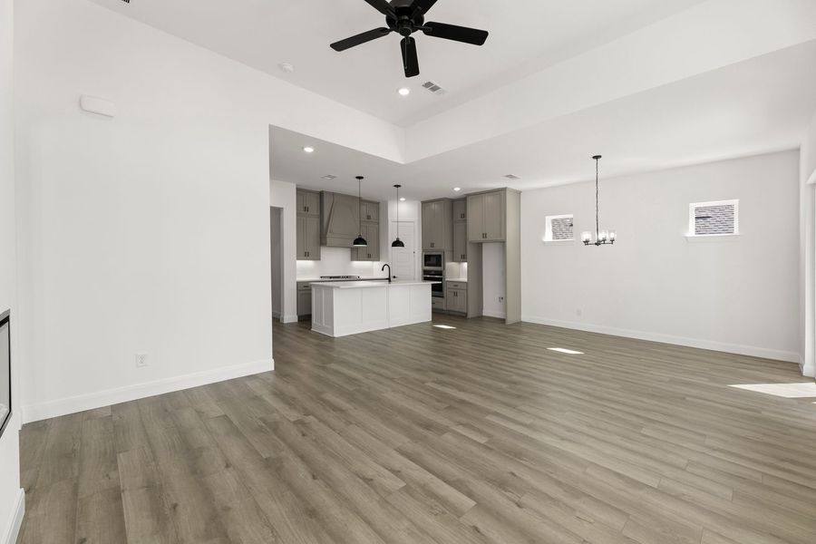 Spacious, unfurnished interior of a new home in West Crossing, Anna (Image 22).