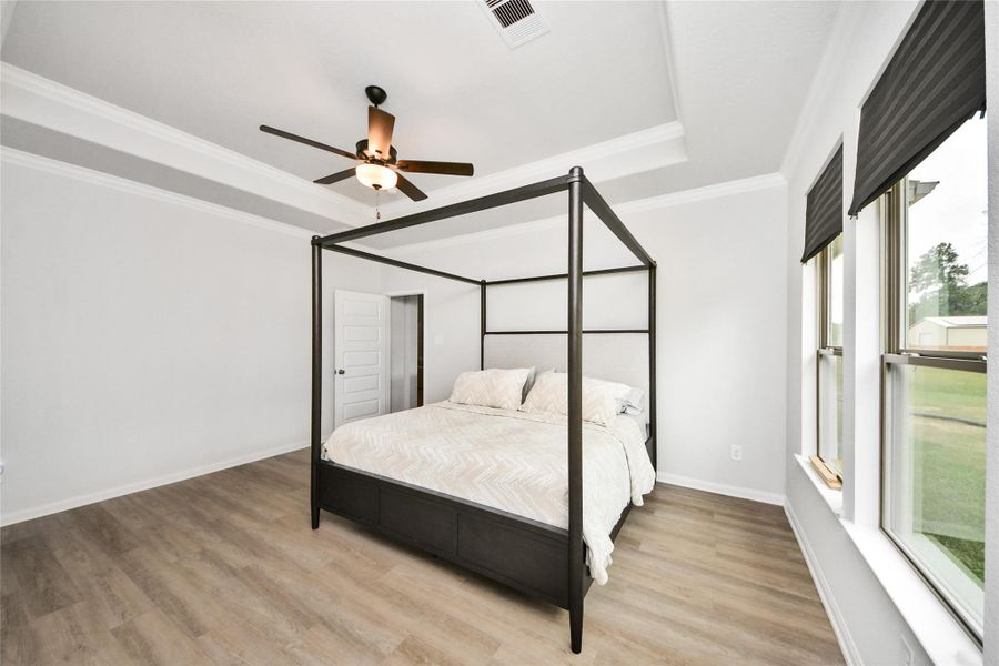 Furnished interior view inside a new home in Barton Place, Cleveland (Image 31).