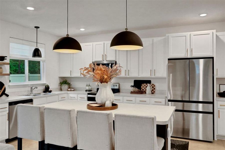 Furnished interior view inside a new home in , Palm Coast (Image 6). Furnished interior view inside a new home in , Palm Coast (Image 6).