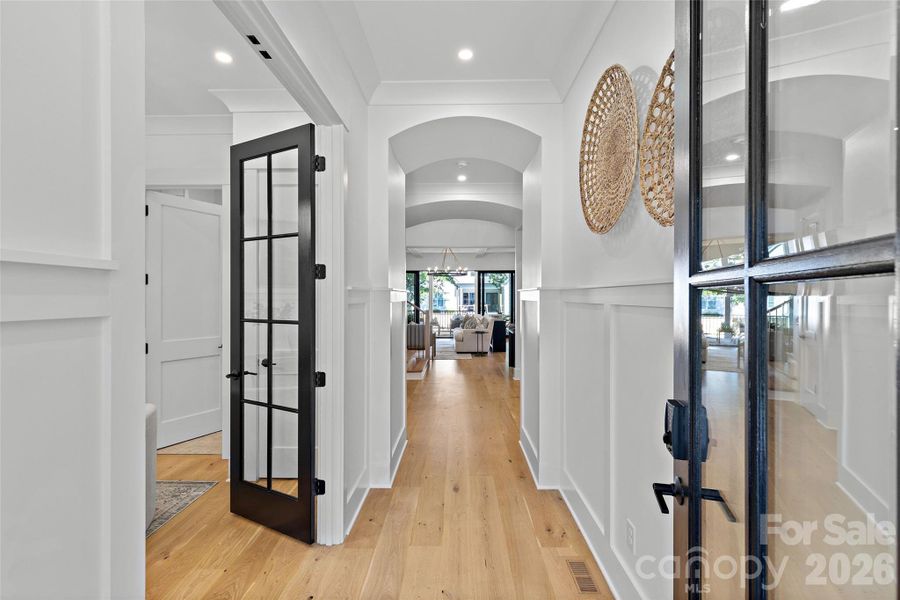 Furnished interior view inside a new home in , Charlotte (Image 37).