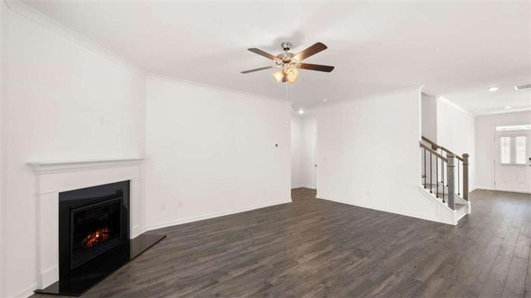 Spacious, unfurnished interior of a new home in Wildwood, Covington (Image 14). Spacious, unfurnished interior of a new home in Wildwood, Covington (Image 14).