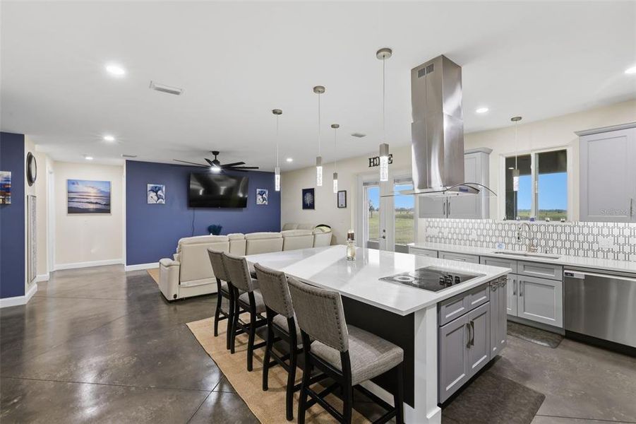 Furnished interior view inside a new home in , Dade City (Image 45).