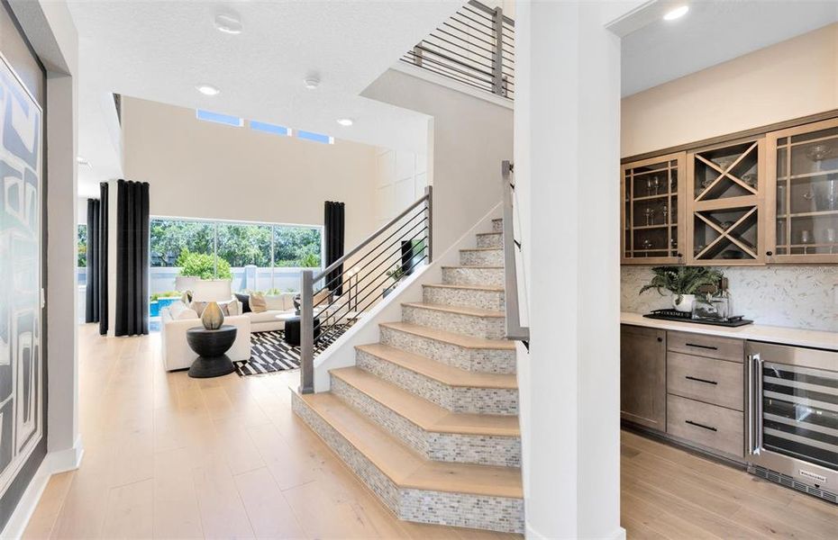 Furnished interior view inside a new home in Parkside Trails, Clermont (Image 31).
