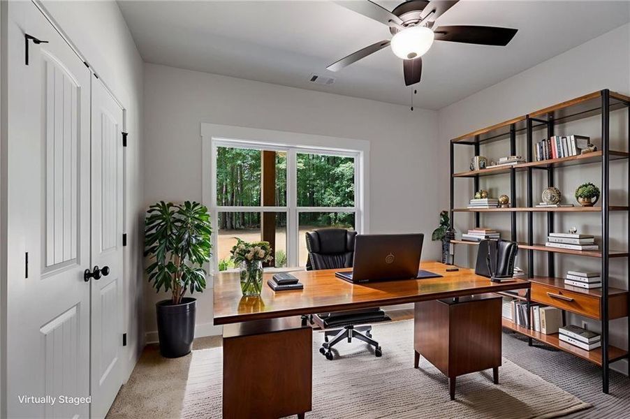 Furnished interior view inside a new home in , Taylorsville (Image 8).