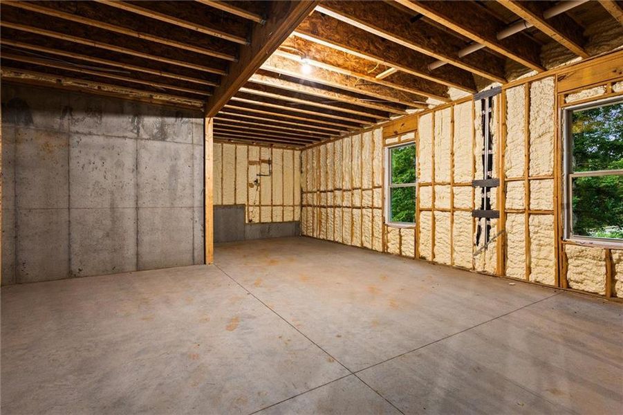In-progress construction of a new home in , Gainesville, GA (Image 73).