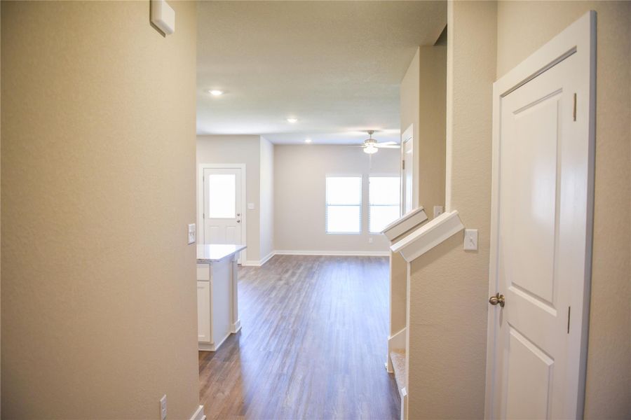 From front Foyer to Family Room From front Foyer to Family Room