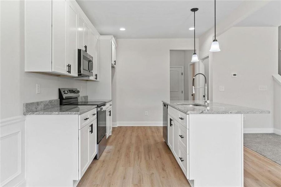 Furnished interior view inside a new home in , Alto (Image 4).