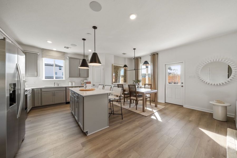 Furnished interior view inside a new home in Skyview, Belton (Image 22).