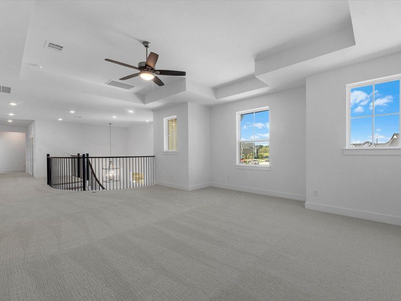 Spacious, unfurnished interior of a new home in Woodson’s Reserve, Spring (Image 16).
