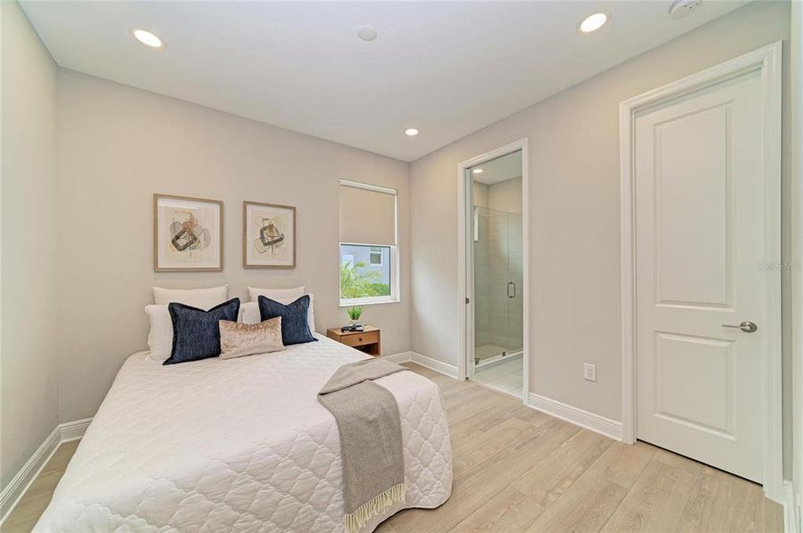 Furnished interior view inside a new home in , Sarasota (Image 17). Furnished interior view inside a new home in , Sarasota (Image 17).