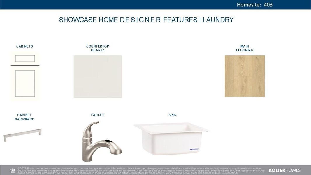 Sample of building materials used in homes in Artistry Palm Beach, Palm Beach Gardens (Image 37).