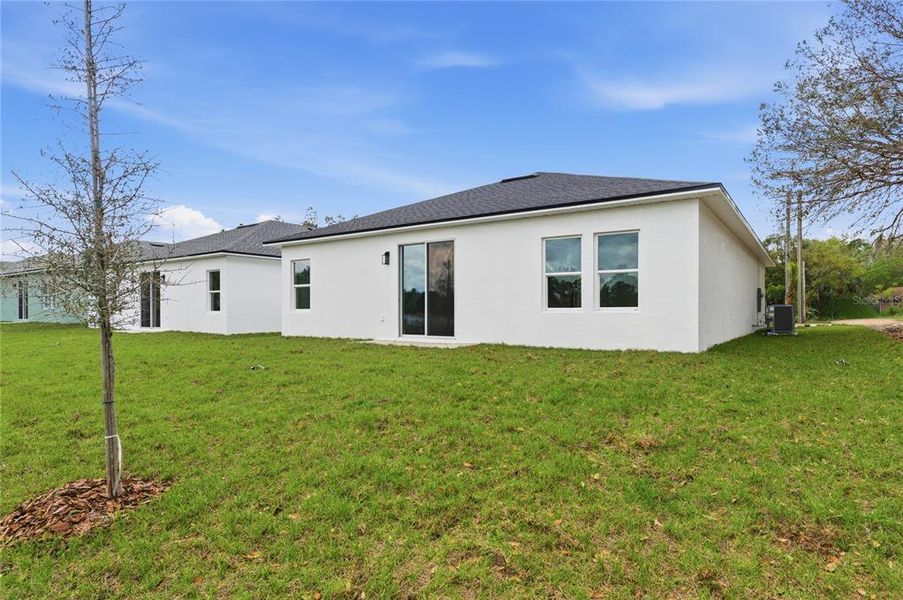 Exterior details and patio area of a home in , Osteen (Image 28).