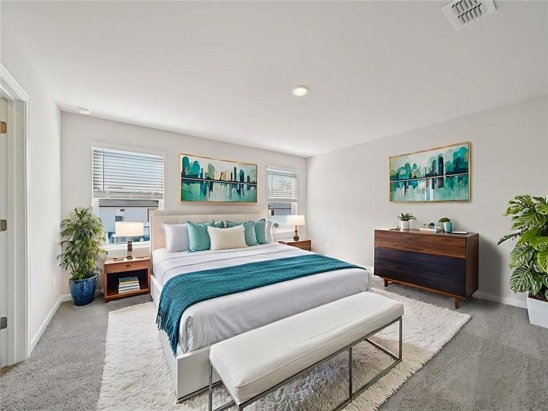 Furnished interior view inside a new home in Martin Springs - Reserve Series, Lawrenceville (Image 4).